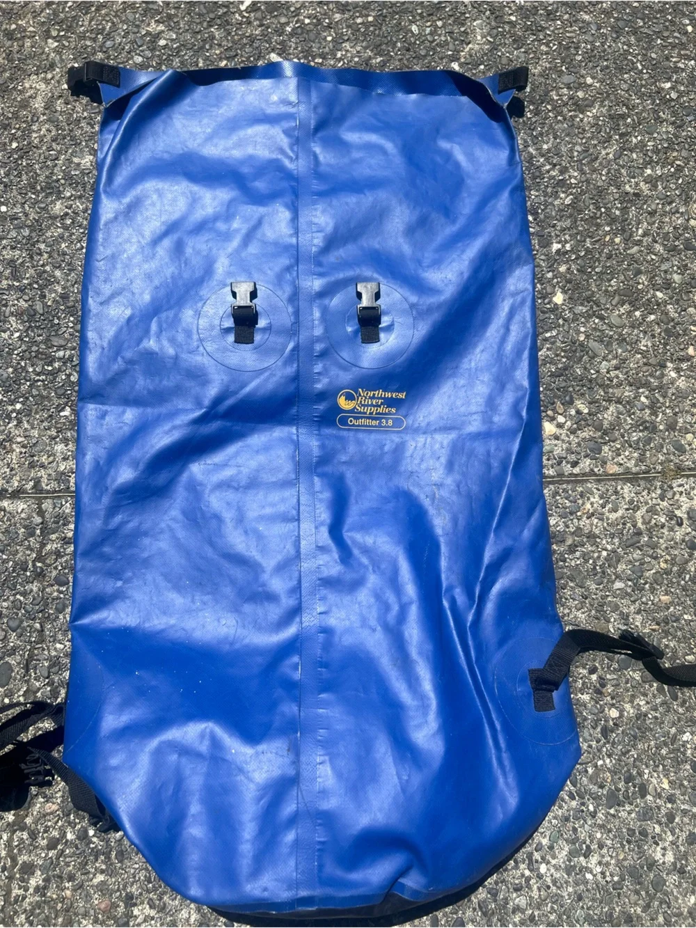 Blue Waterproof Duffel Bag - Men’s Travel Gear